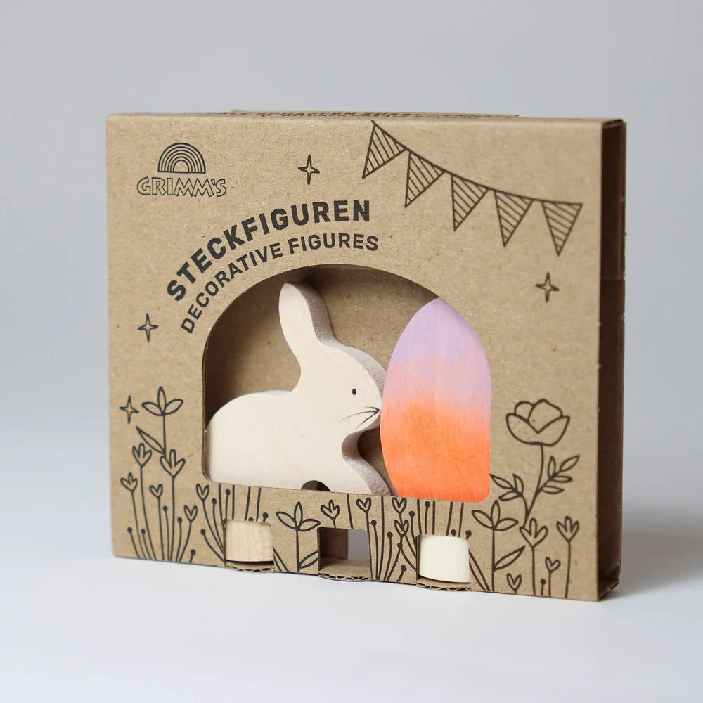 Steker setje Pasen - Oranje