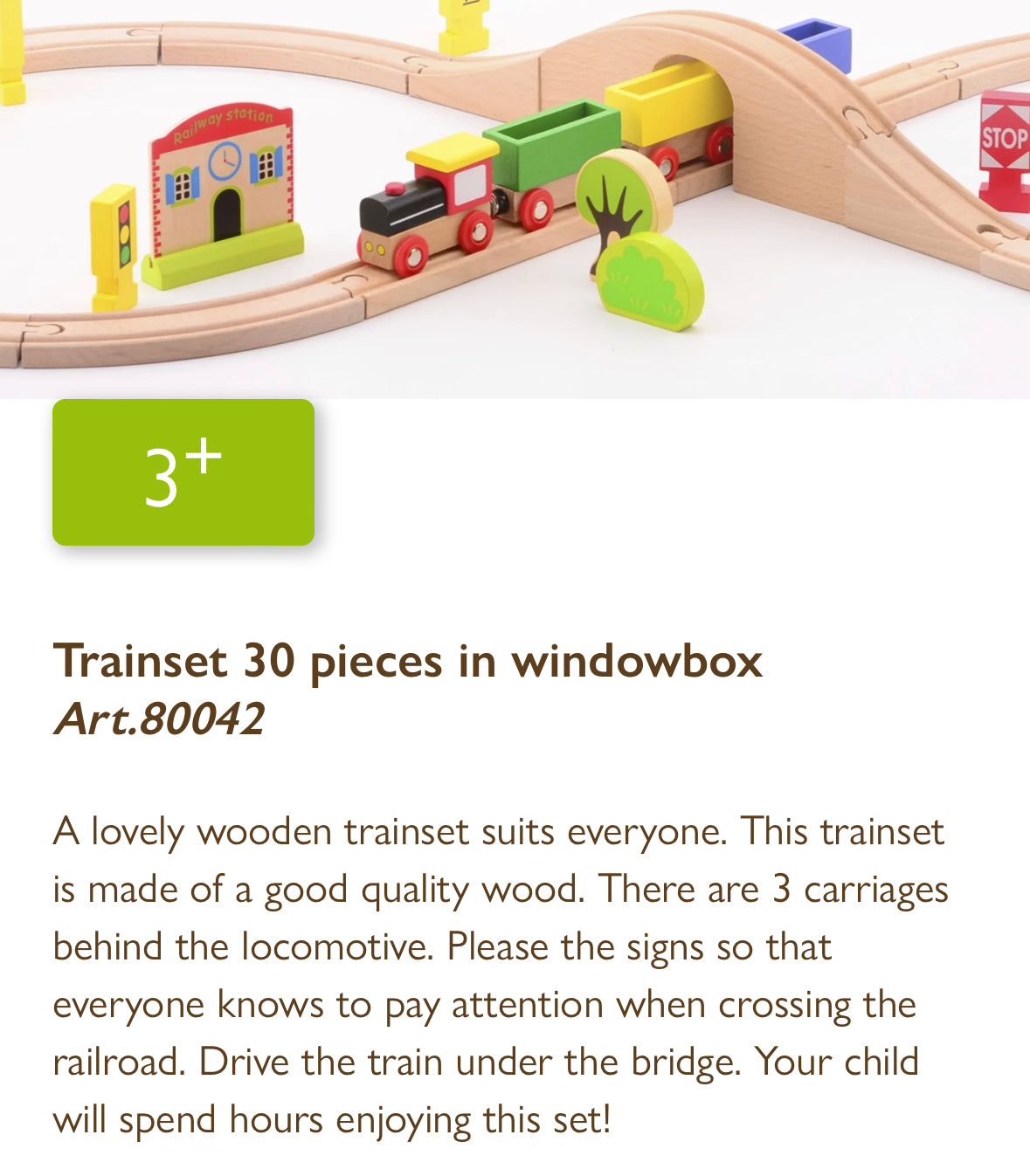 Joueco | trein rails | houten baan