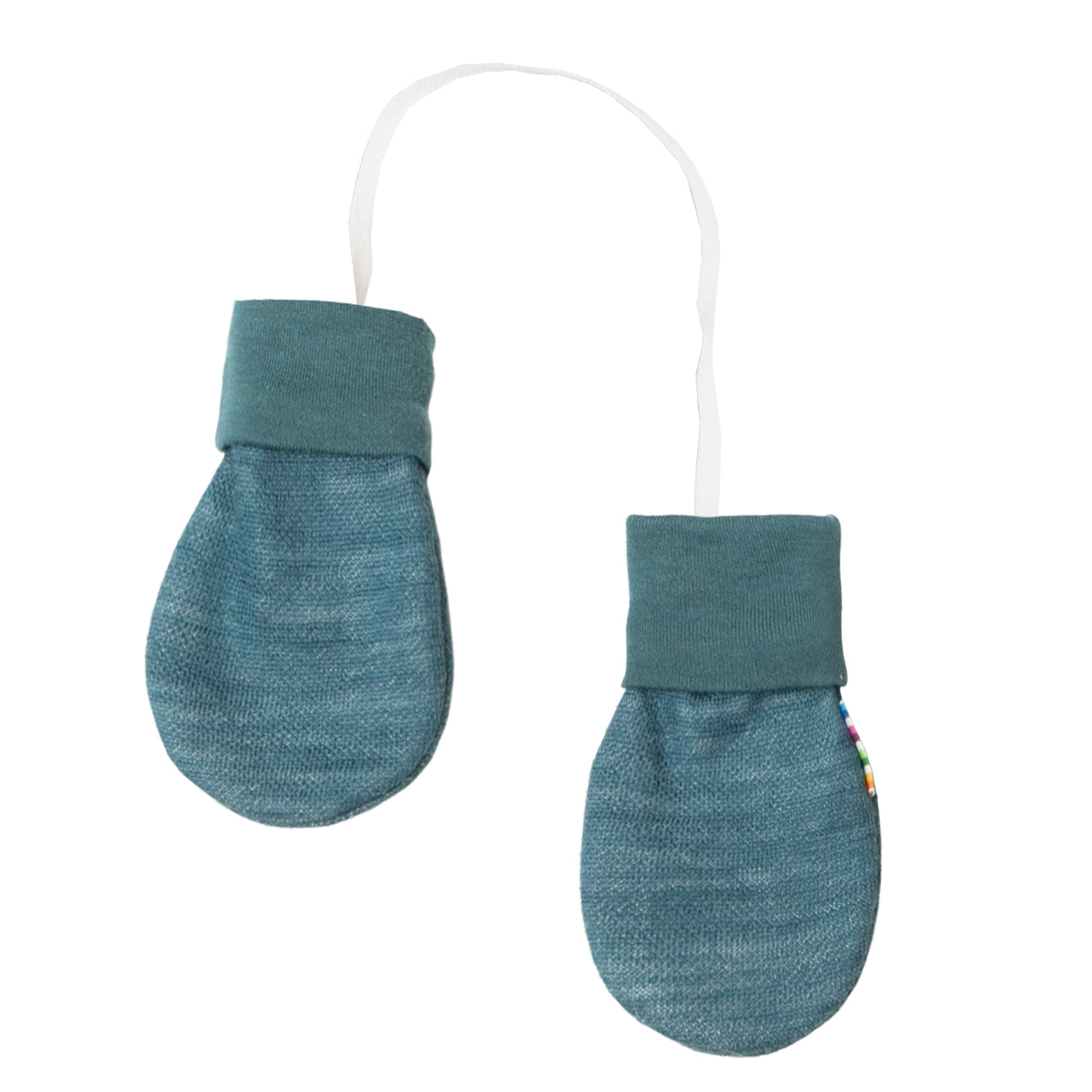 Wantjes petrol blauw zonder duim