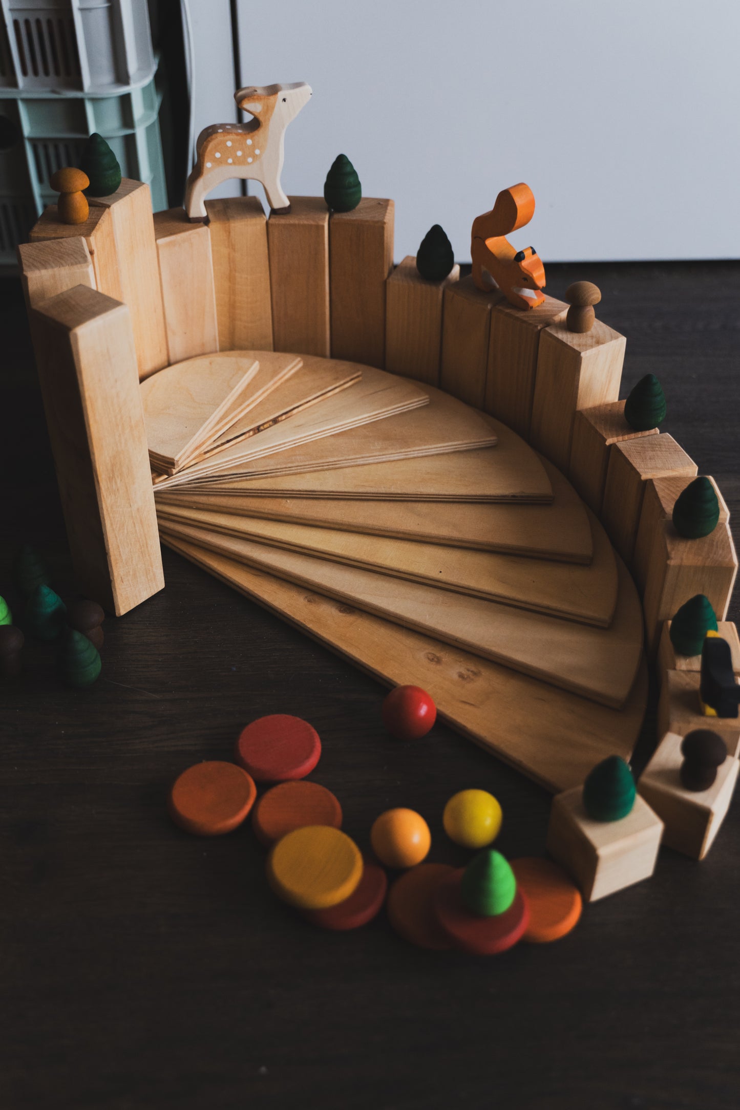 Grimm's halve cirkels naturel