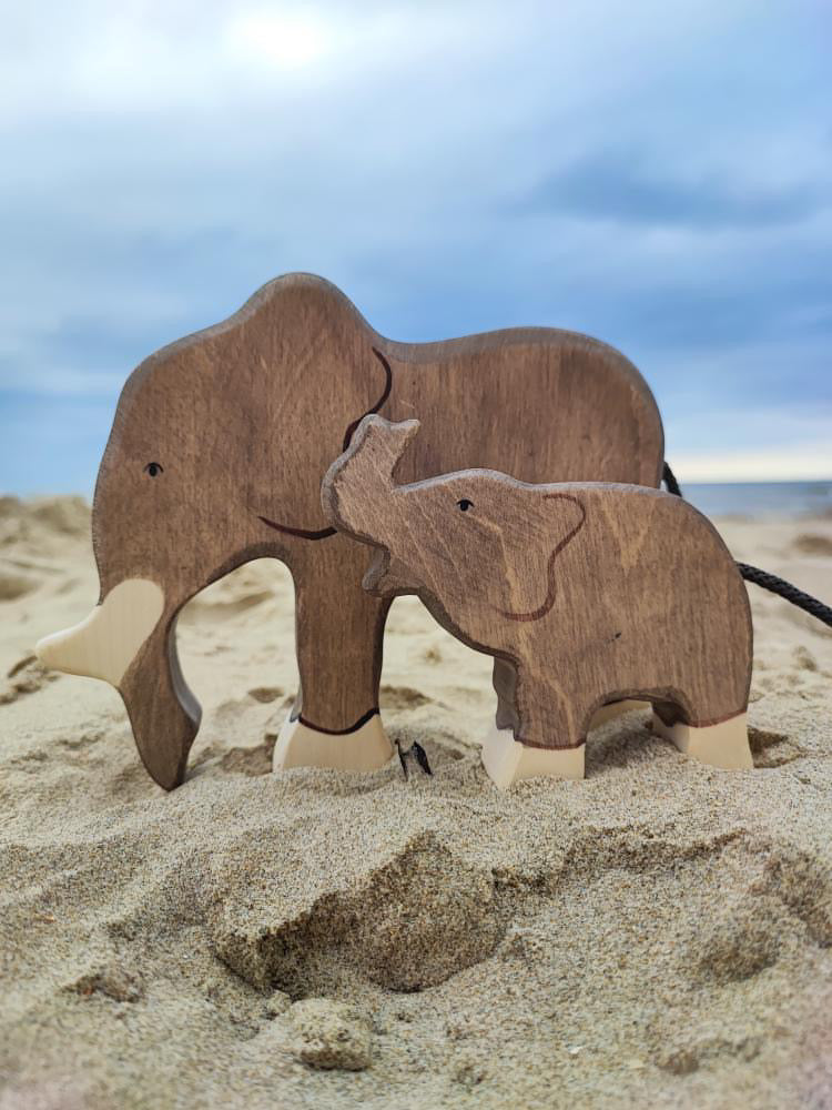 Olifant slurf omhoog - klein