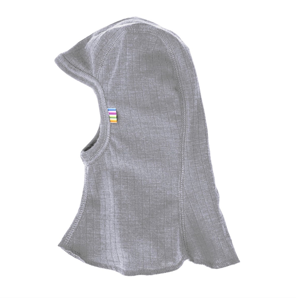 Balaclava wol enkellaags grijs