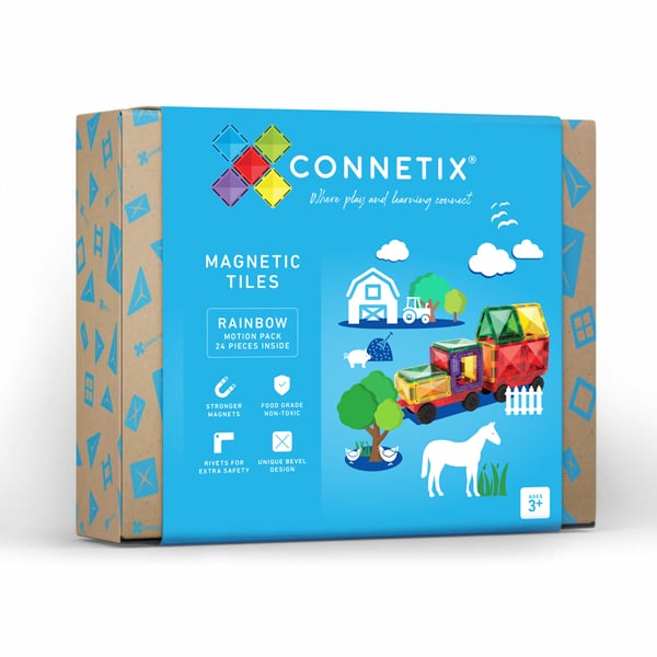Connetix – Regenboog mega pakket 212st - Little Mosie Connetix – Regenboog mega pakket 212st - Little Mosie
