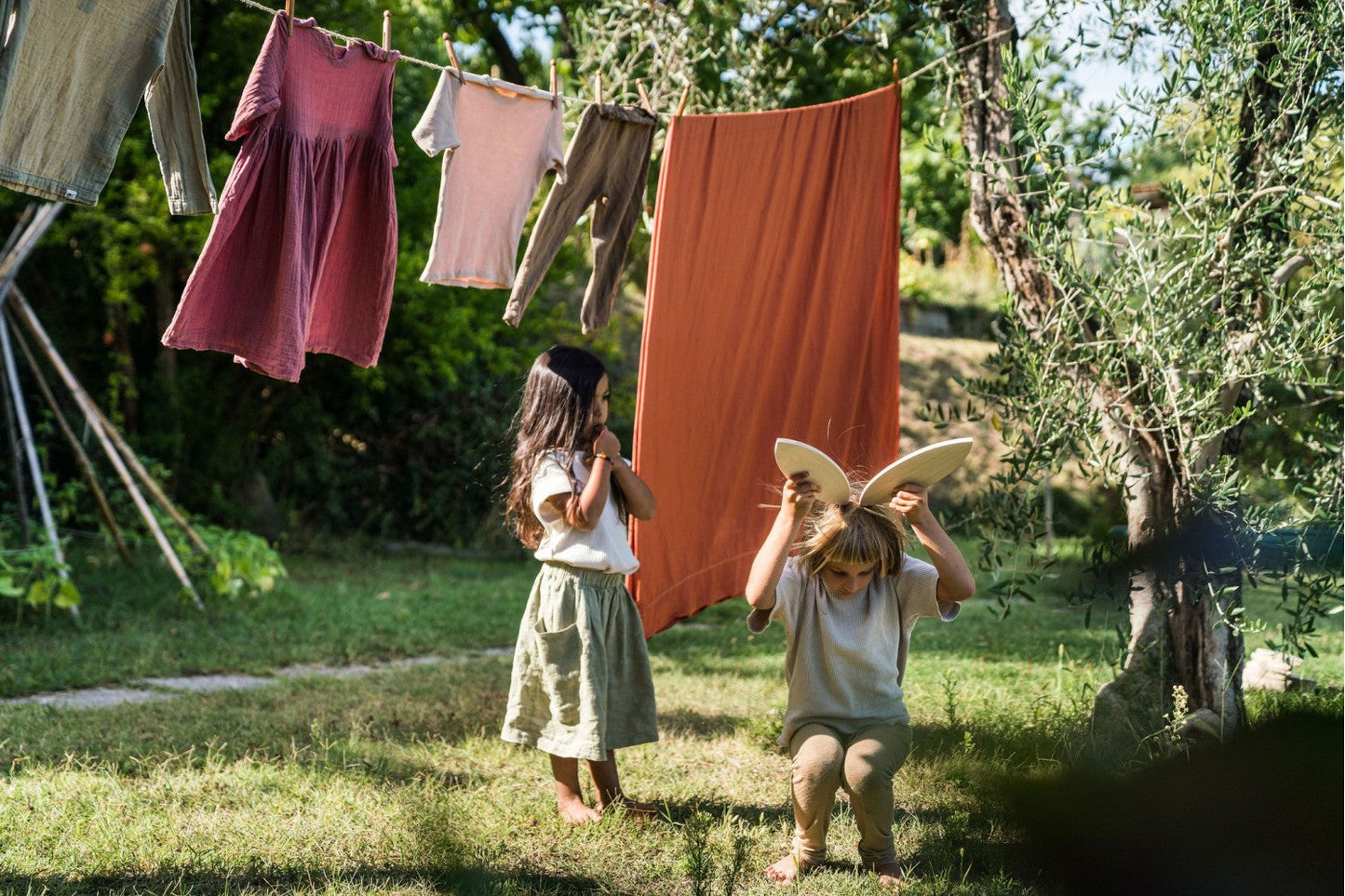 Naturel speelplaten bloembladeren
