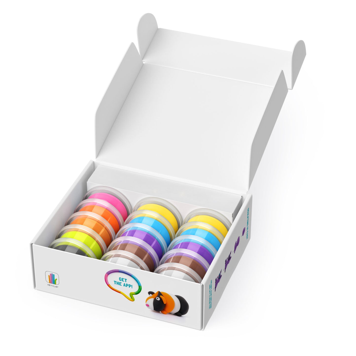 Boetseerklei- Alle 6 Fluffy Huisdieren