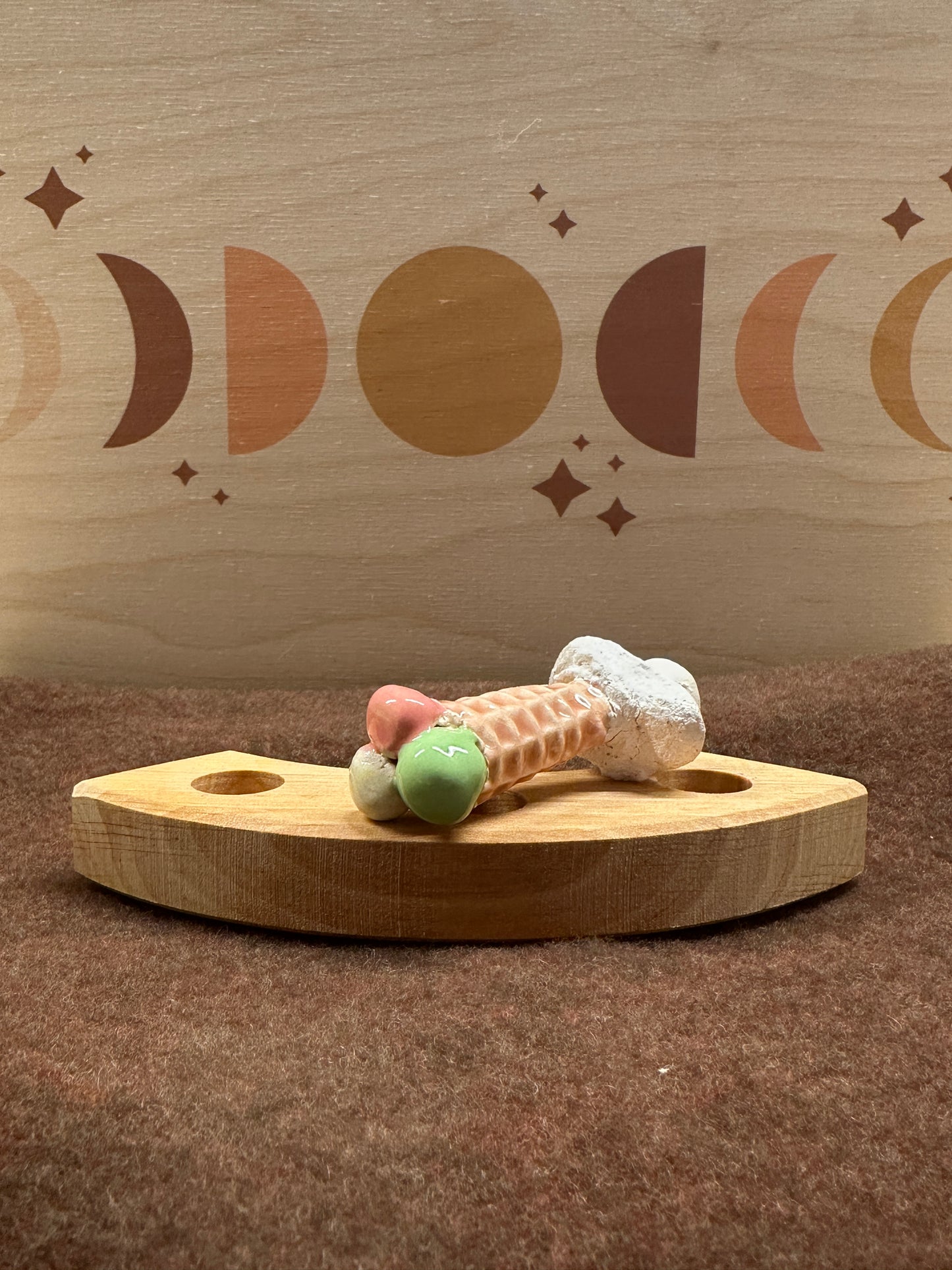 Keramieken steker - ijsje