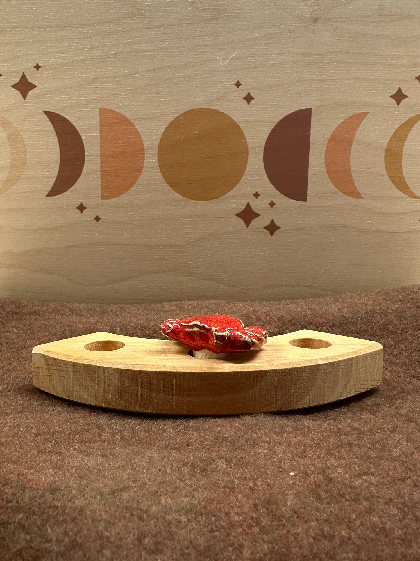 Keramieken steker - krab