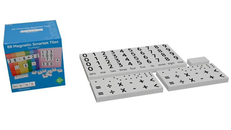 Magnetische Bouwblokken Nummers (88 stuks)