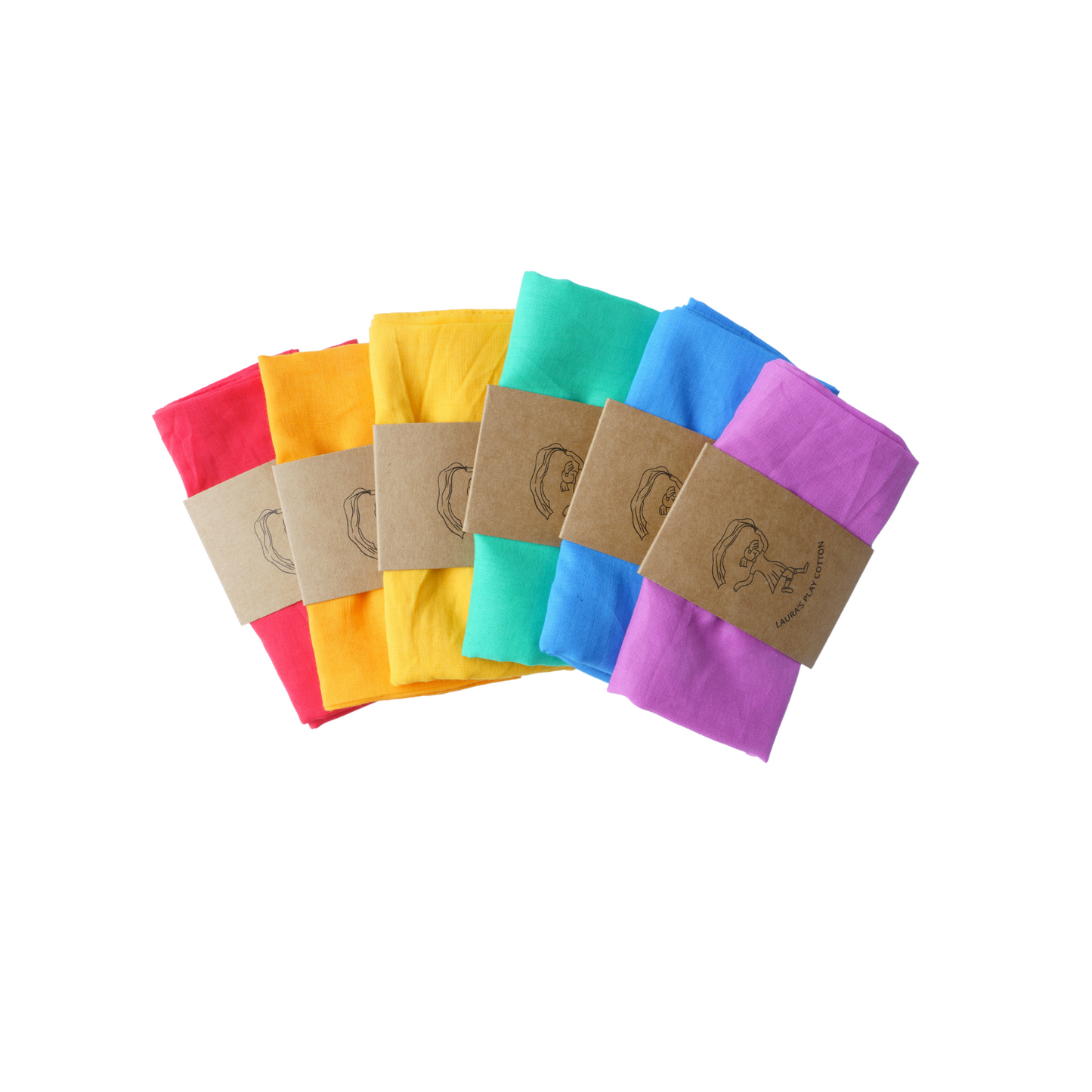 Speeldoek - Groen - 50 x 50 cm