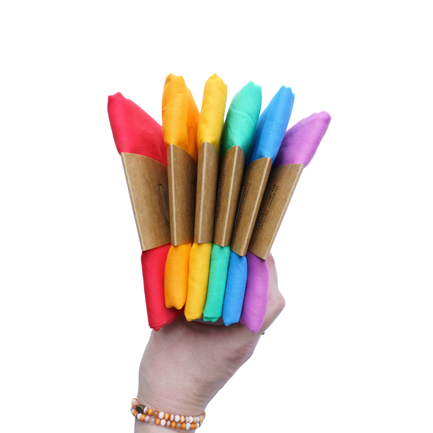 Speeldoek - Oranje - 50 x 50 cm