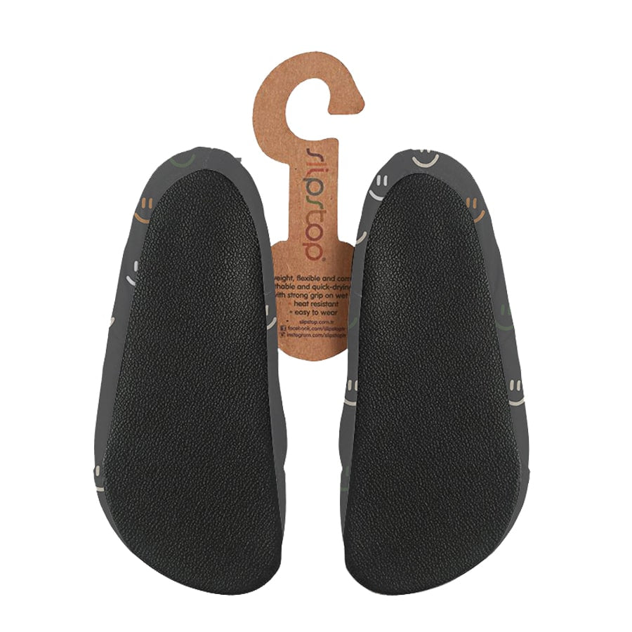 Slipstop waterschoentje - Smiley Grey