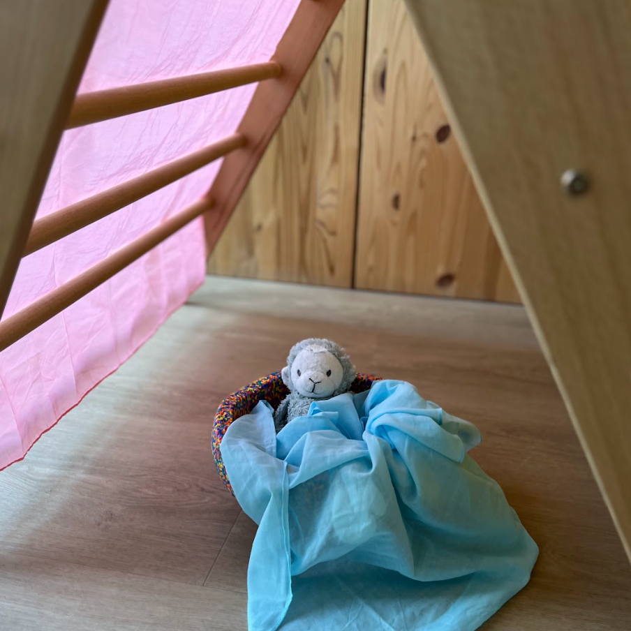 Speeldoek - Roze - 50 x 50 cm