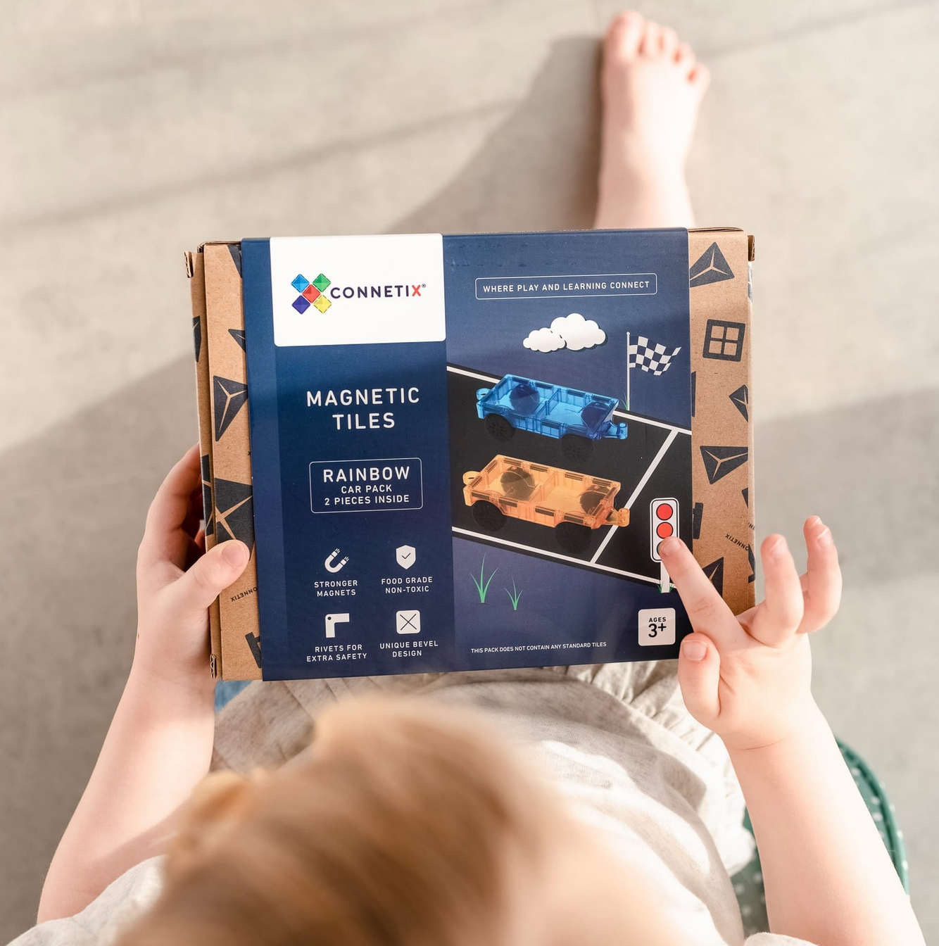 Auto pack - regenboog - 2 stuks