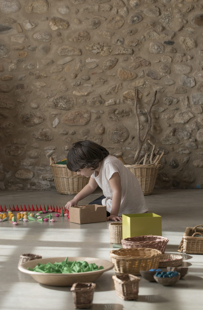 Mandala groene kegels