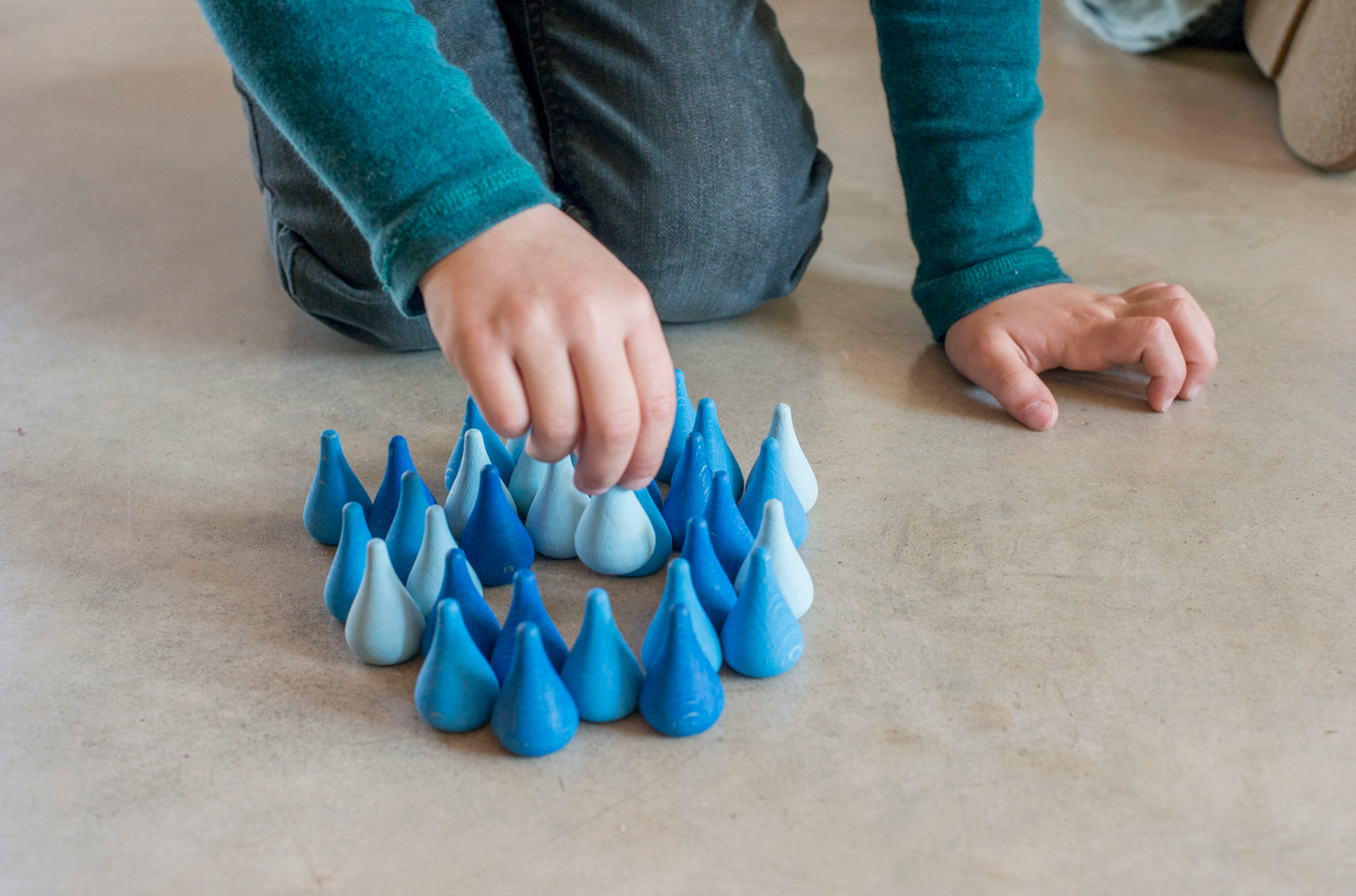 Mandala regendruppels