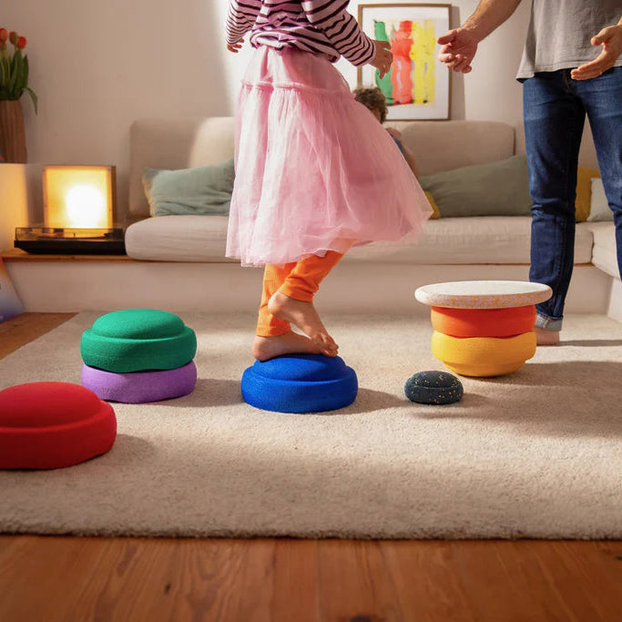 Classic Set van 6 met balance board en mini Water Lily