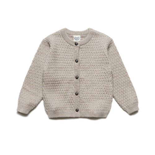 Vestje gebreid - Wol - Ecru