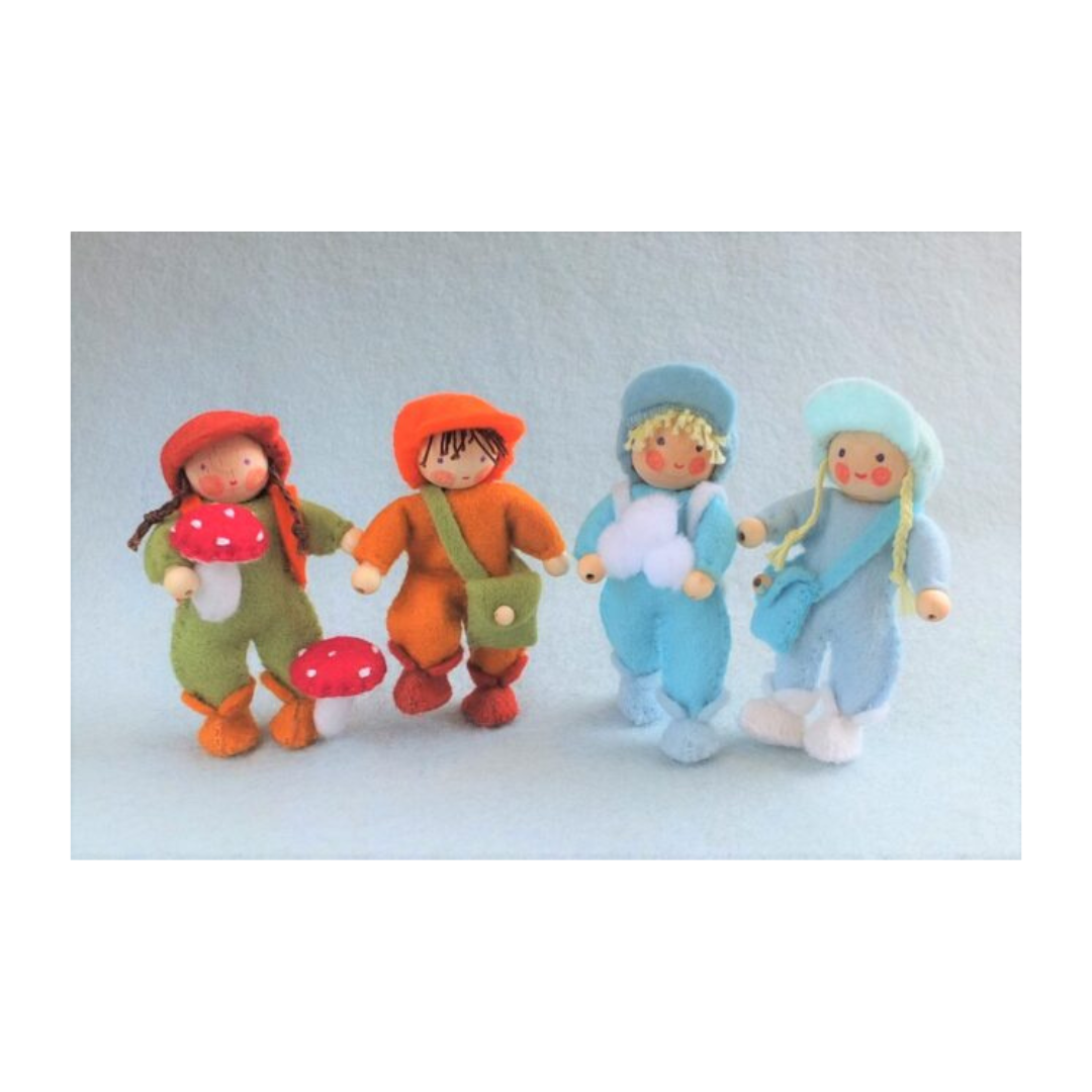 Wandelvriendjes in de herfst en winter