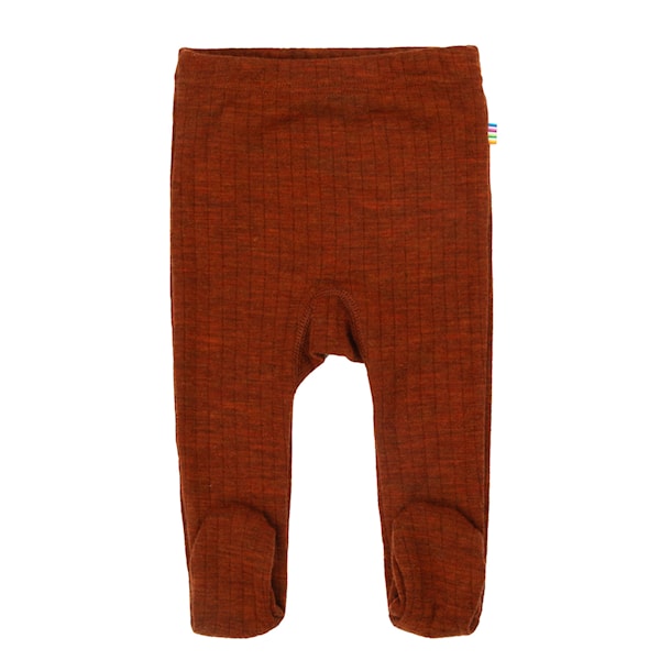 Broekje met voetjes - Wol - Russet