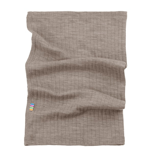 Nekwarmer wol sesam