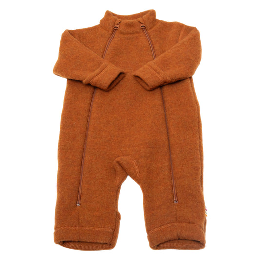 Overall wol fleece roest