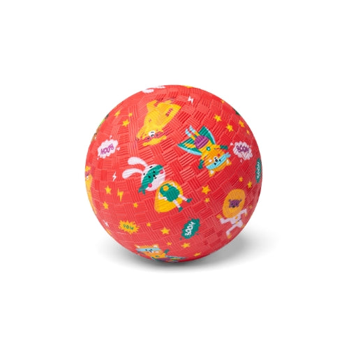 Rubber bal Superhelden - 13 cm