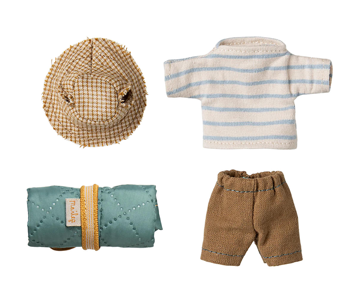 Wandel muis - grote broer met strepen