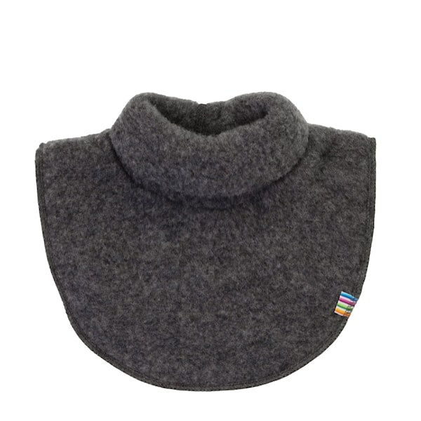 Colsjaal wol fleece - Antraciet