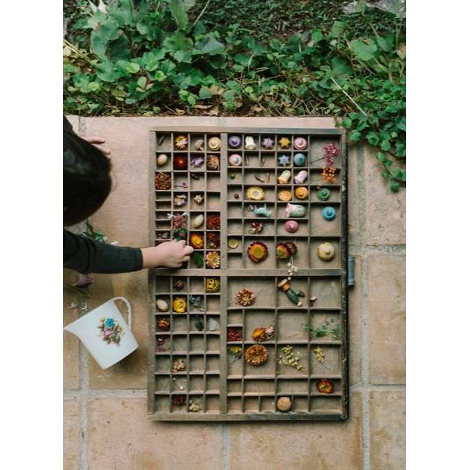 Houten Loose Parts - Bloemen