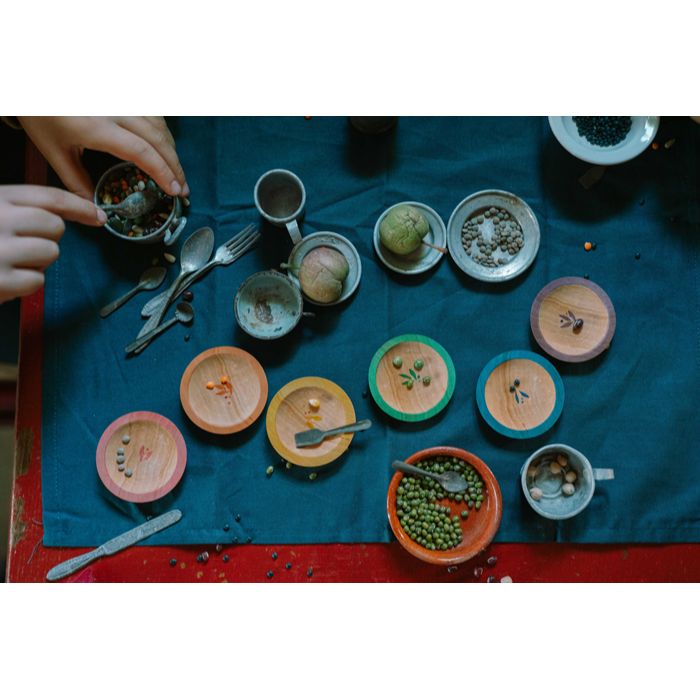 Houten Loose Parts - Bordjes