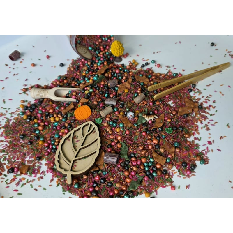 Sensorische mix - Pour And Play - Herfst