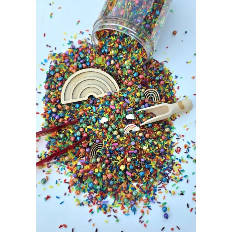 Sensorische mix - Pour And Play - Regenboog
