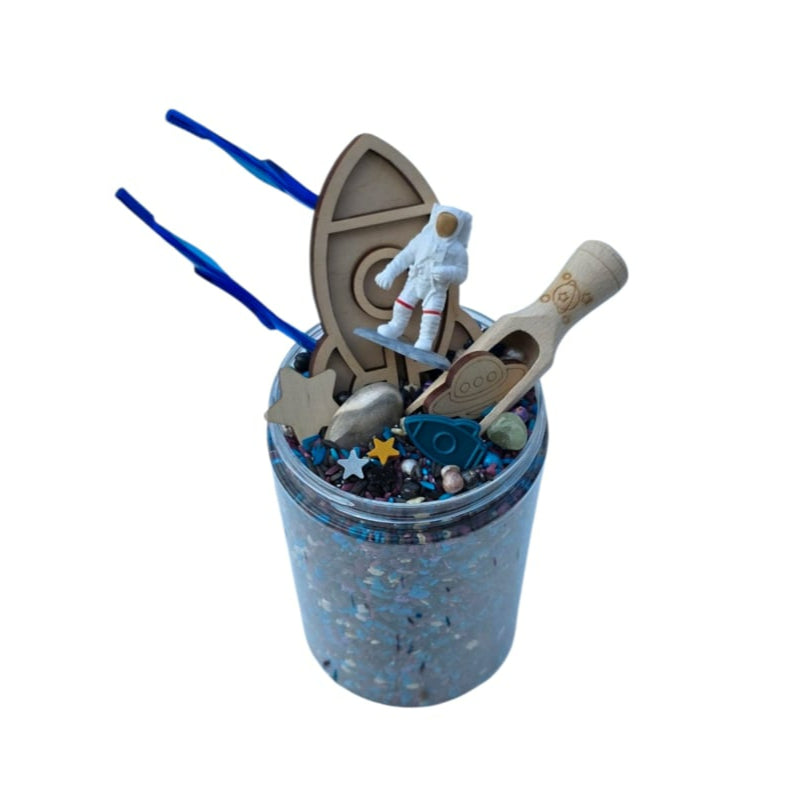 Sensorische mix - Pour and play - Space