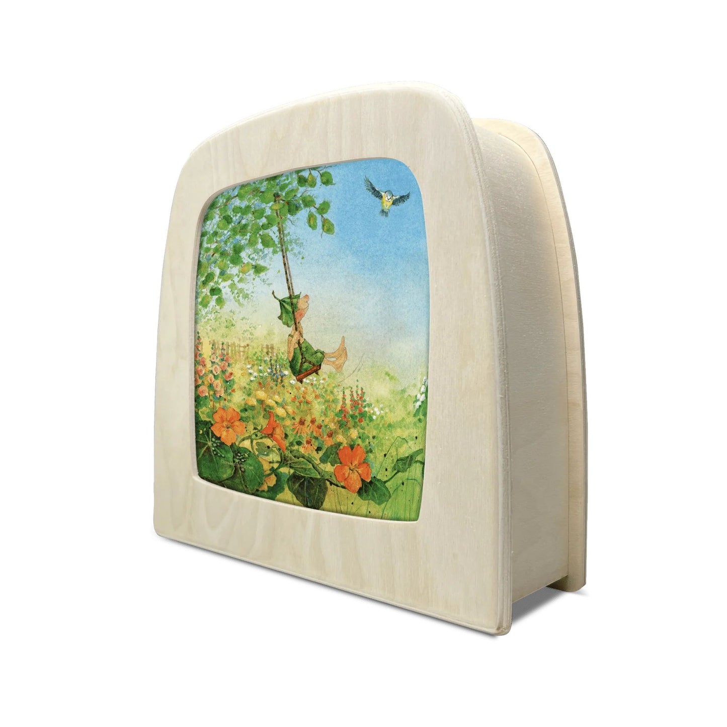 Toverplaat - Daniela Drescher - Gijsbert hoort het gras groeien - Schommel