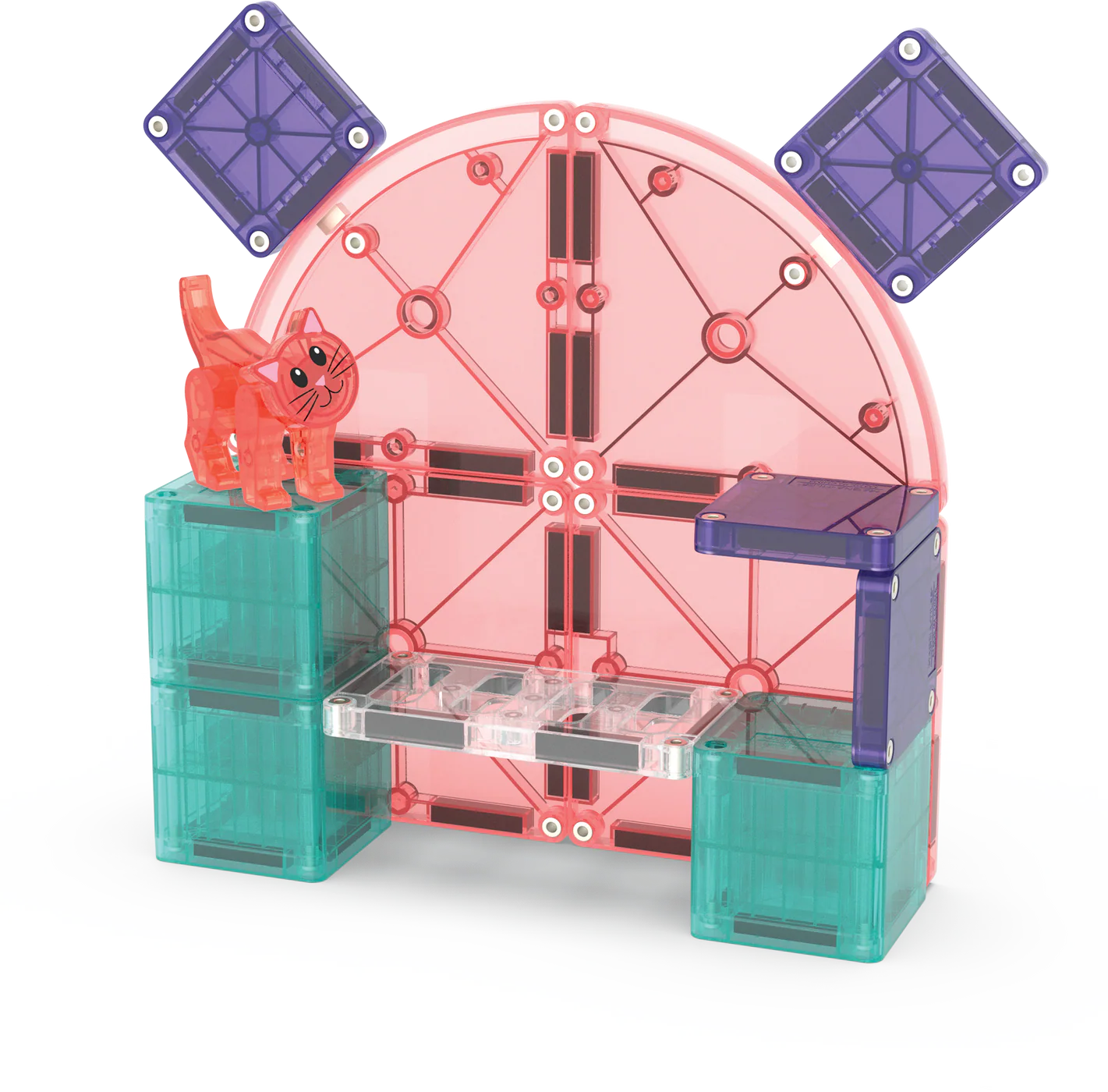 Magnetische tegels - Cat Tree - 13 stuks