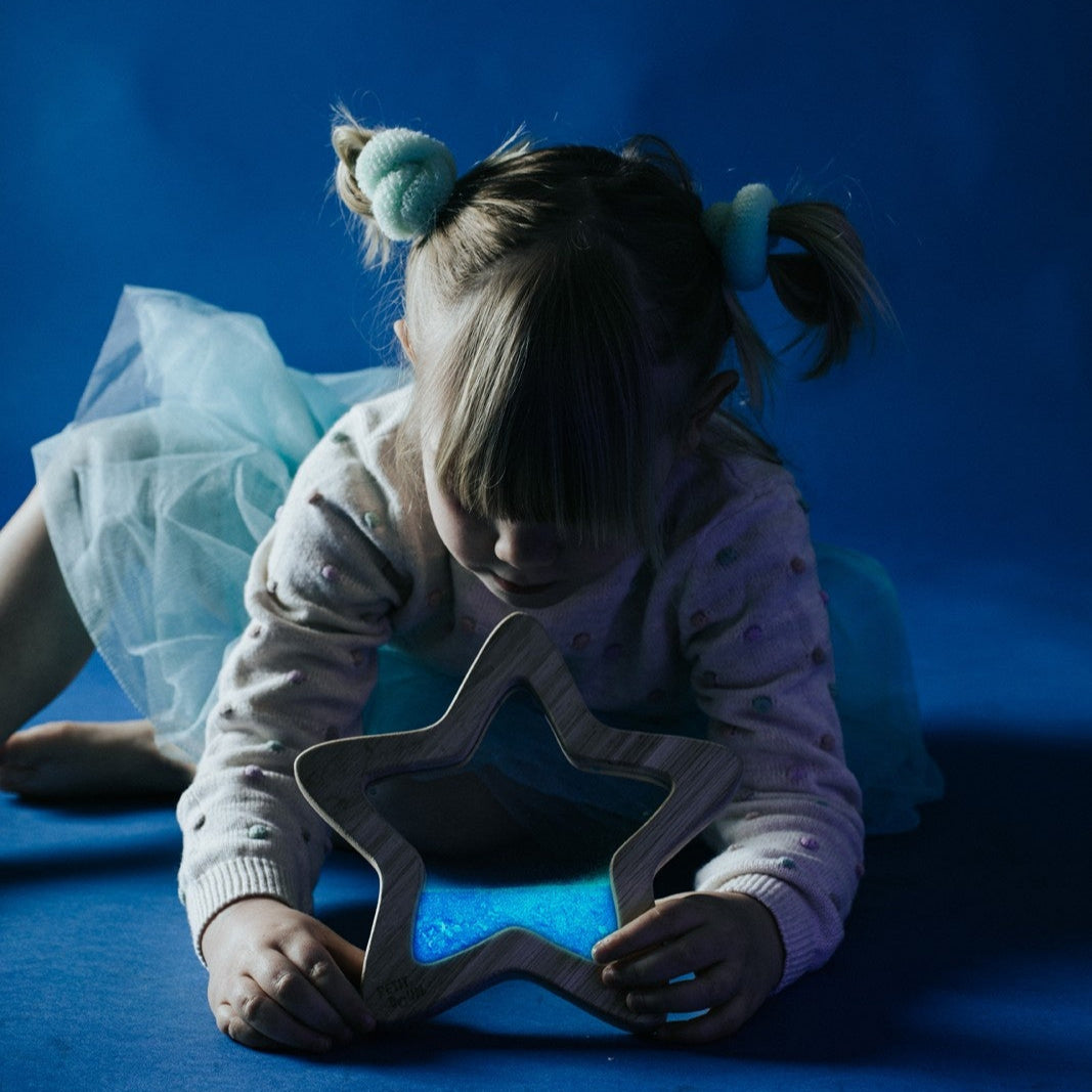 Sensorische ster blauw