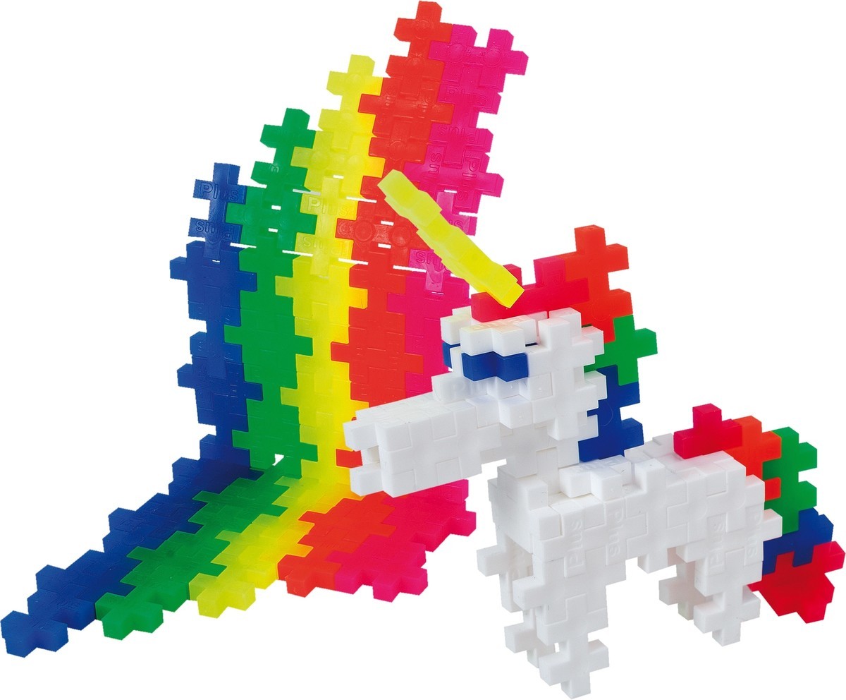 Plus-Plus Tube eenhoorn - 100 stuks