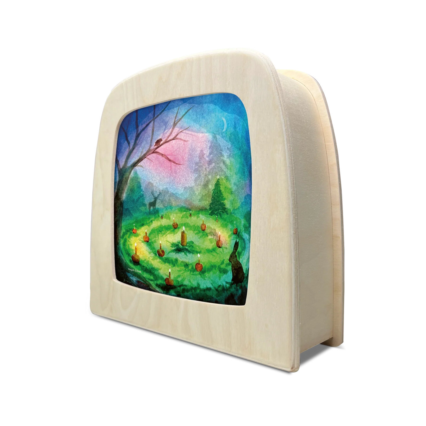 Toverplaat - Vogel Geluk - Adventstuin