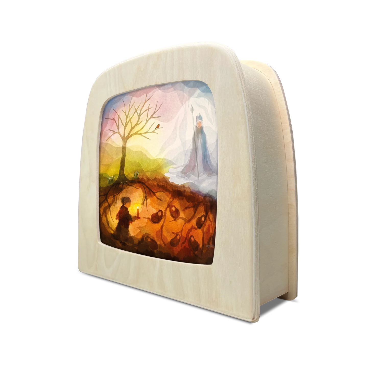 Toverplaat - Vogel Geluk - Gaia en de Koning