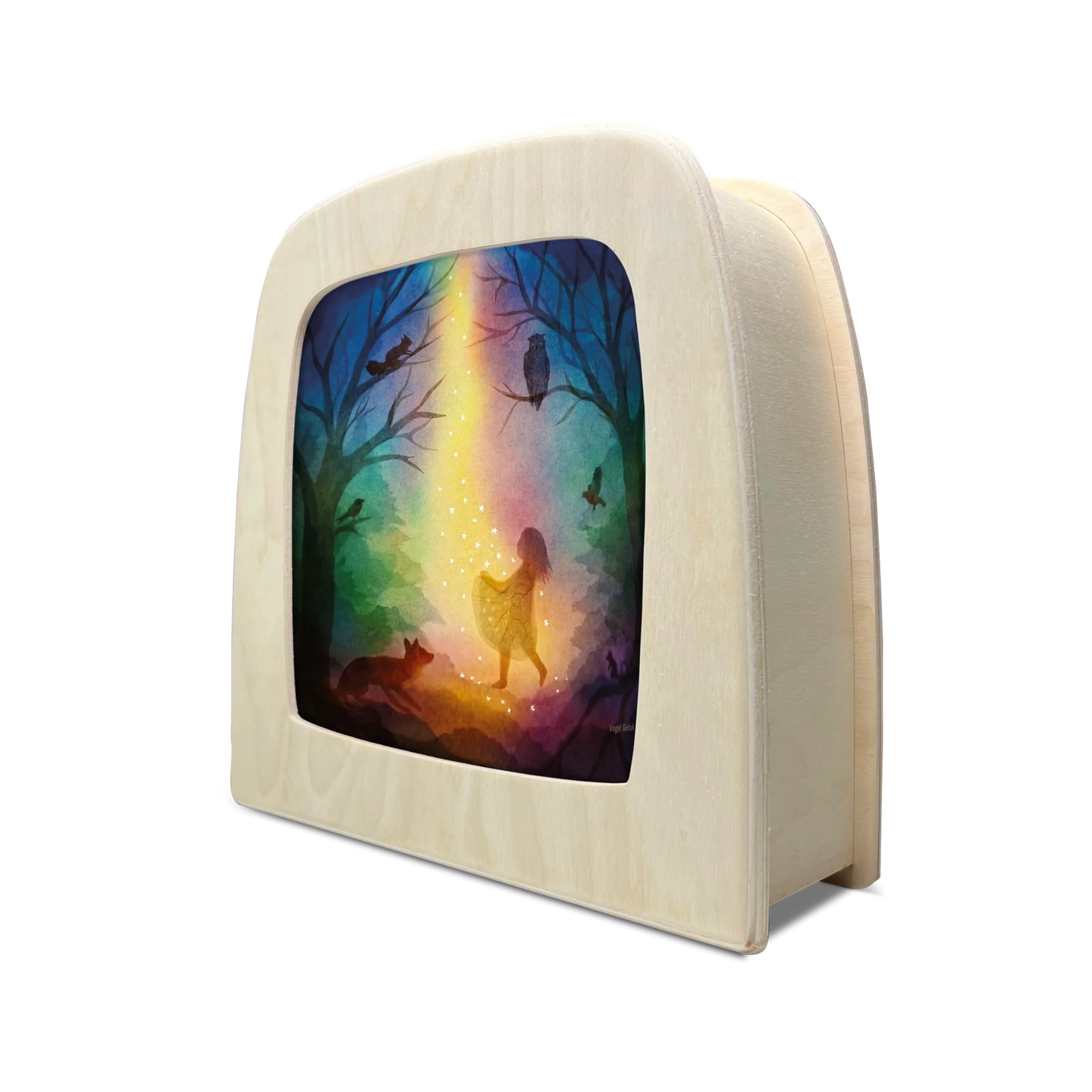 Toverplaat - Vogel Geluk - Sterrengeld