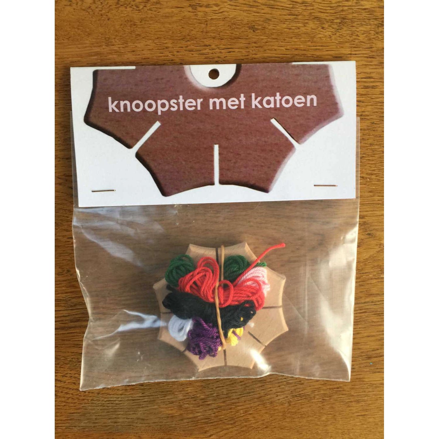 Weefster / Knoopster met katoen
