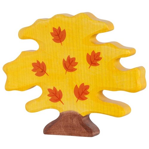 Holztiger houten boom esdoorn