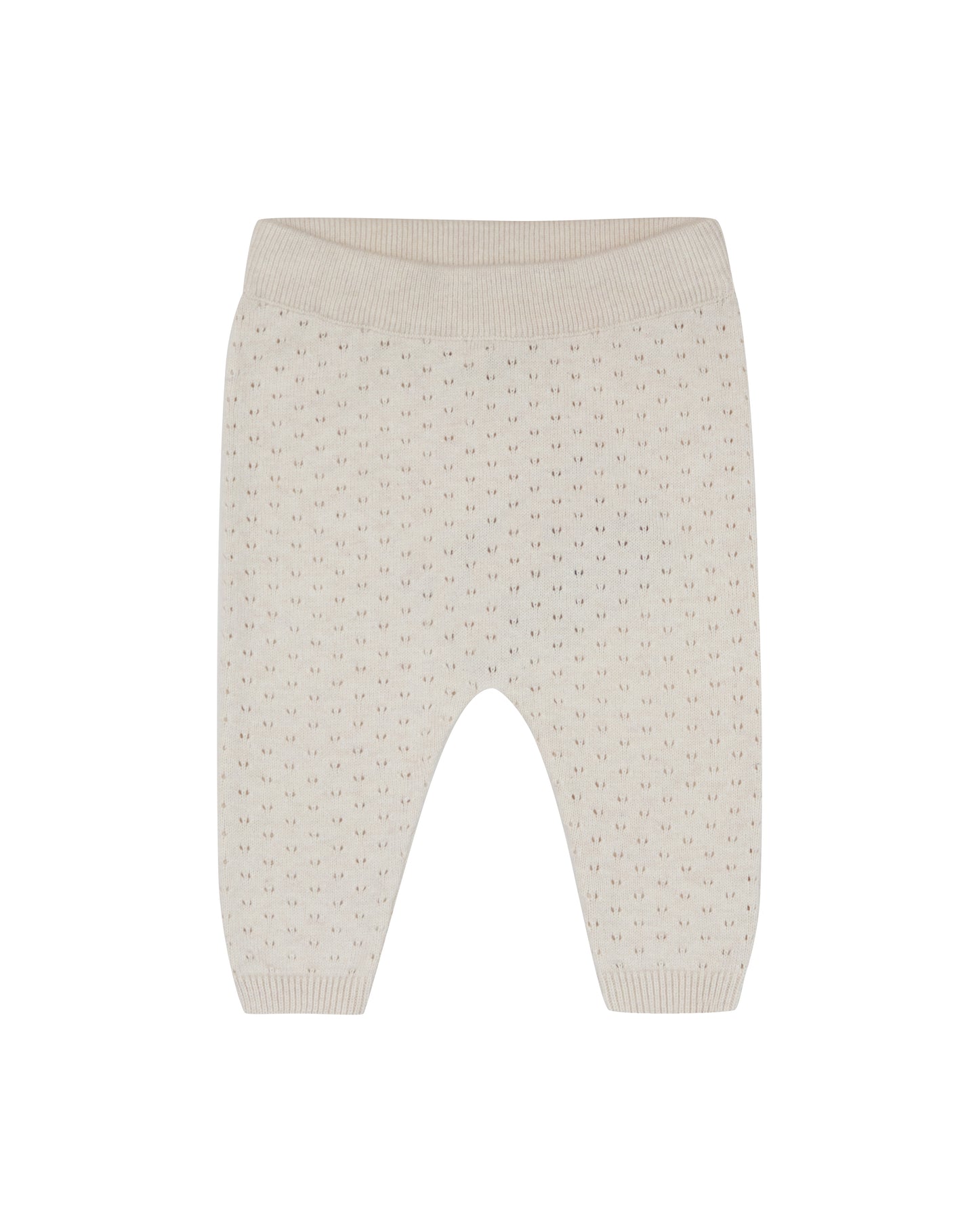 Puri organic Broekje katoen zijde ajour natur