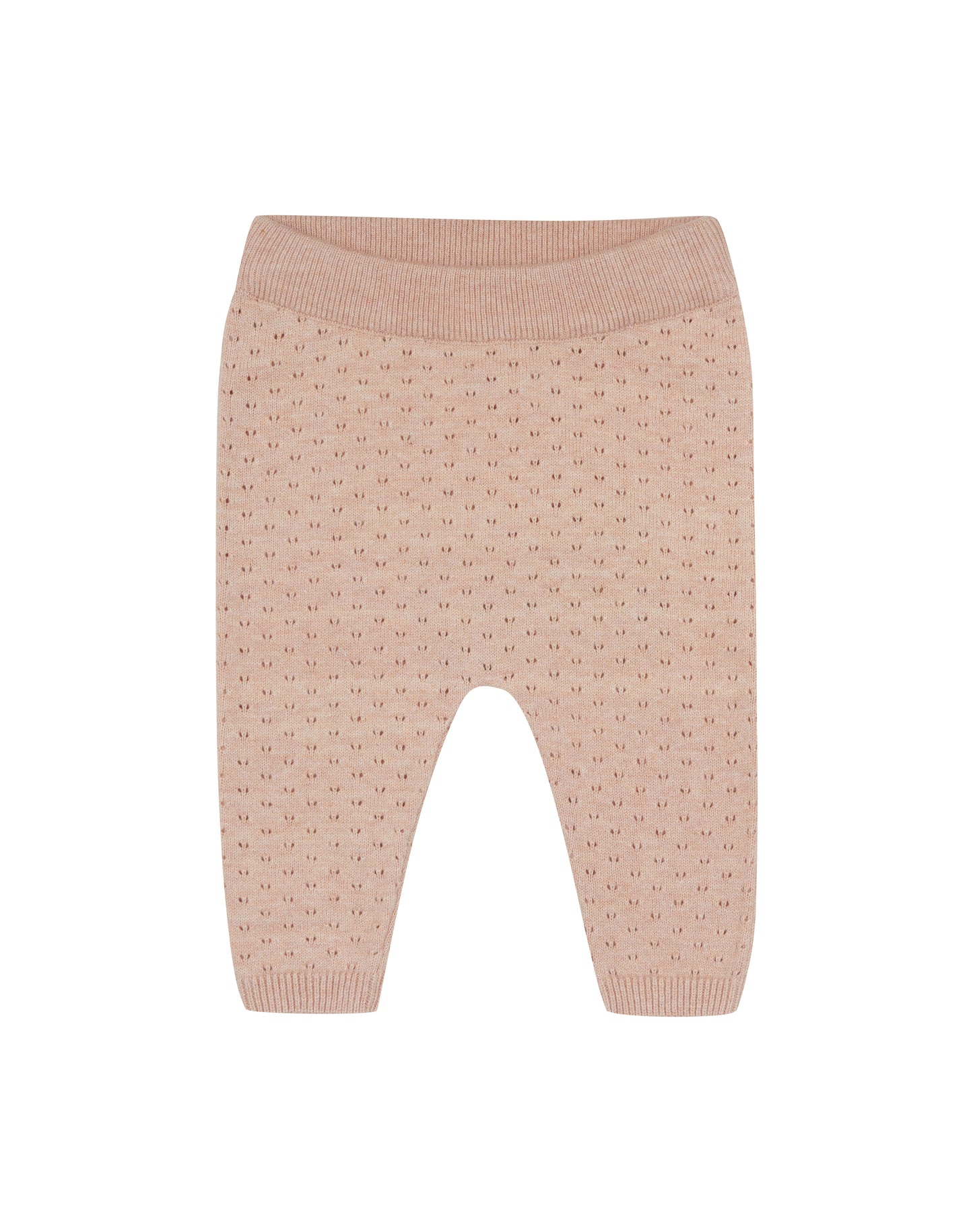 Puri organic Broekje katoen zijde ajour almond