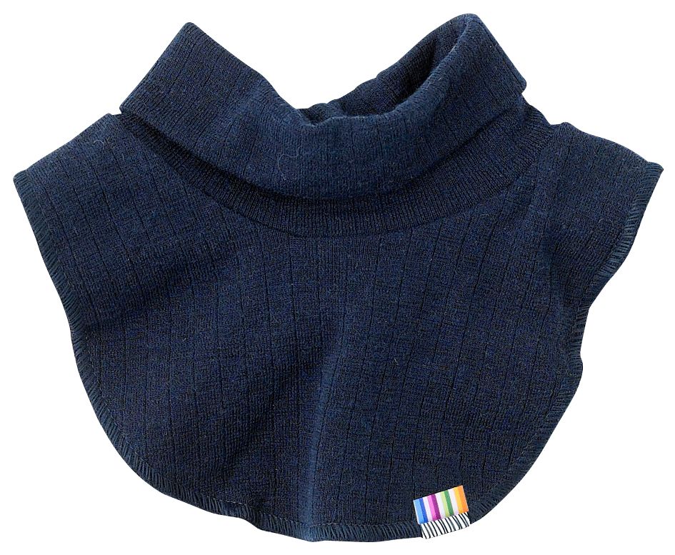 Colsjaal wol marine blauw