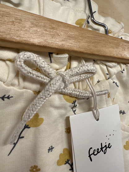 Broekje met bloemetjes Feetje biologisch katoen