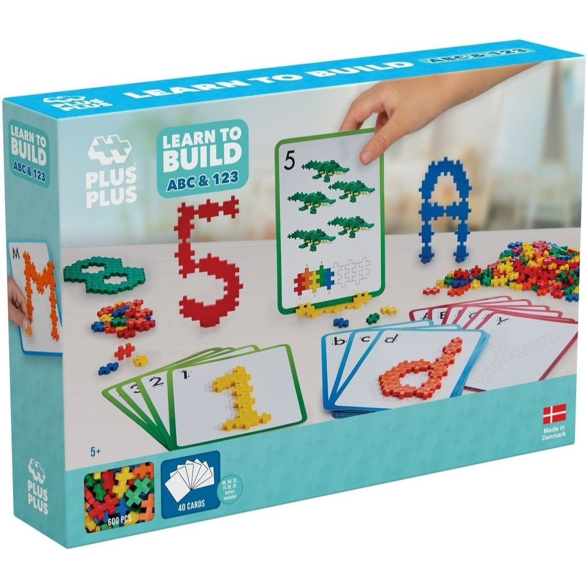 Plus-Plus abc/123 - 600 stuks