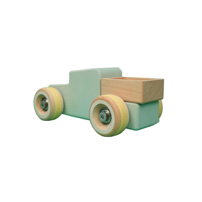 Chunkies No. 02 - Houten Groene Pick-up - De Krachtpatser