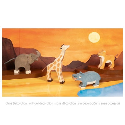 Houten dieren - Set - Wilde dieren