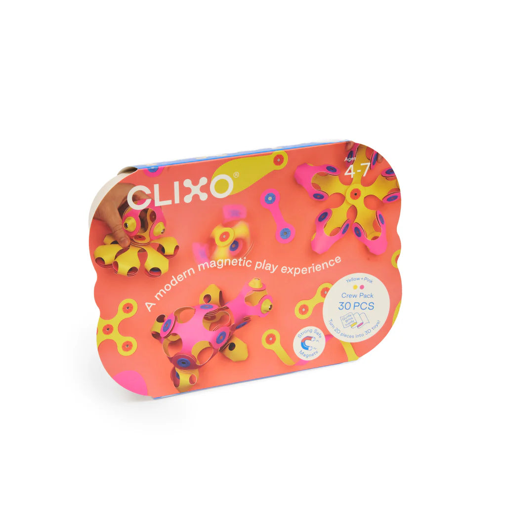 Clixo - Crew Pack - Pink & Yellow